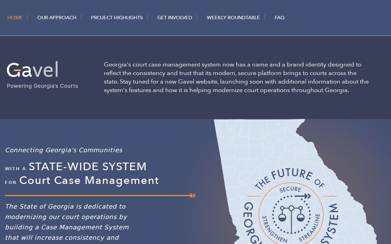 Jasper County case search and Georgia court system modernization