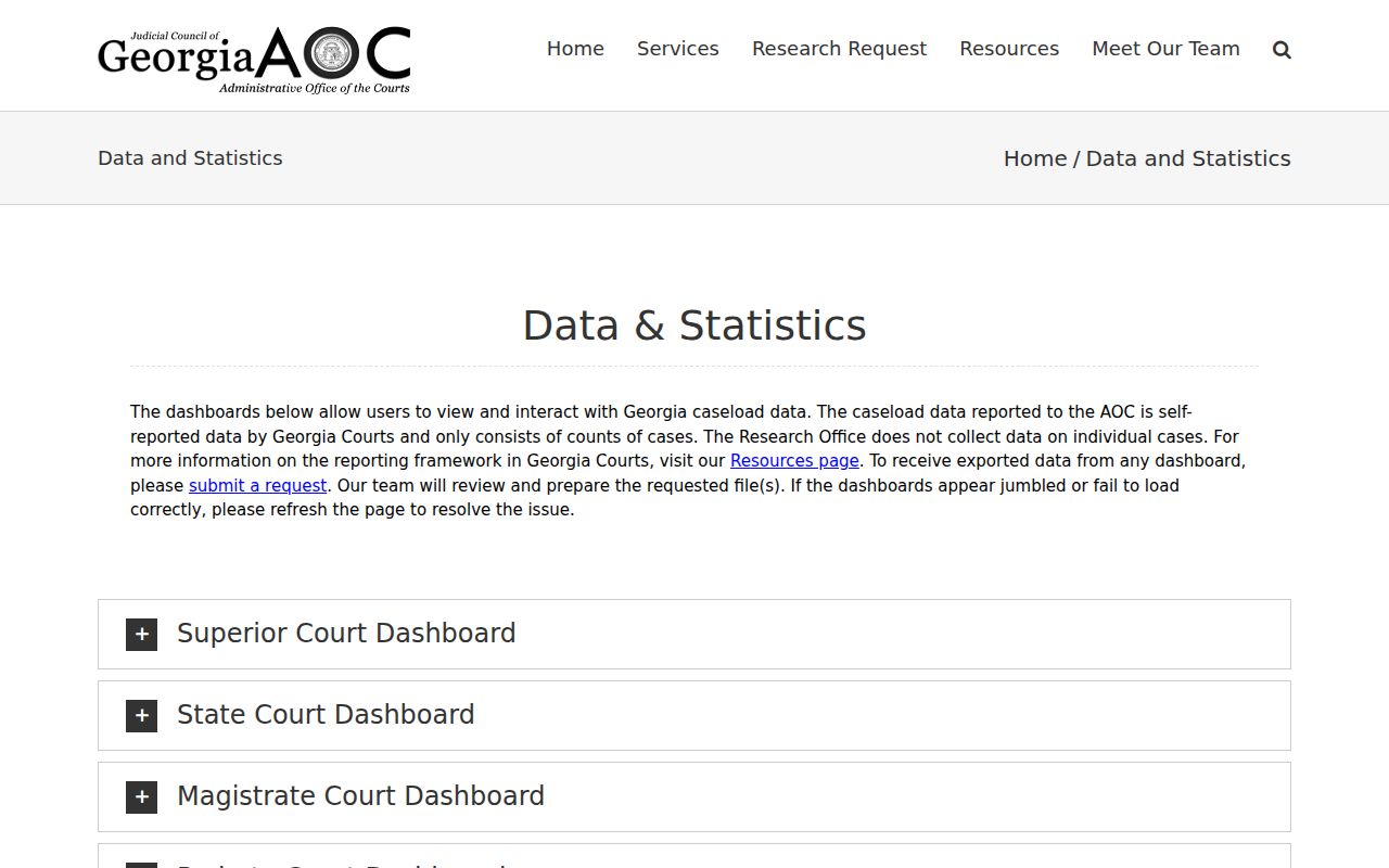 Jasper County case search context in Georgia court data and statistics
