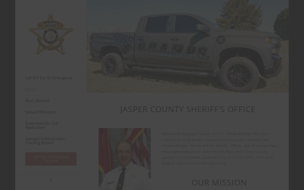 Shady Dale court docket security context from the Jasper County Sheriff